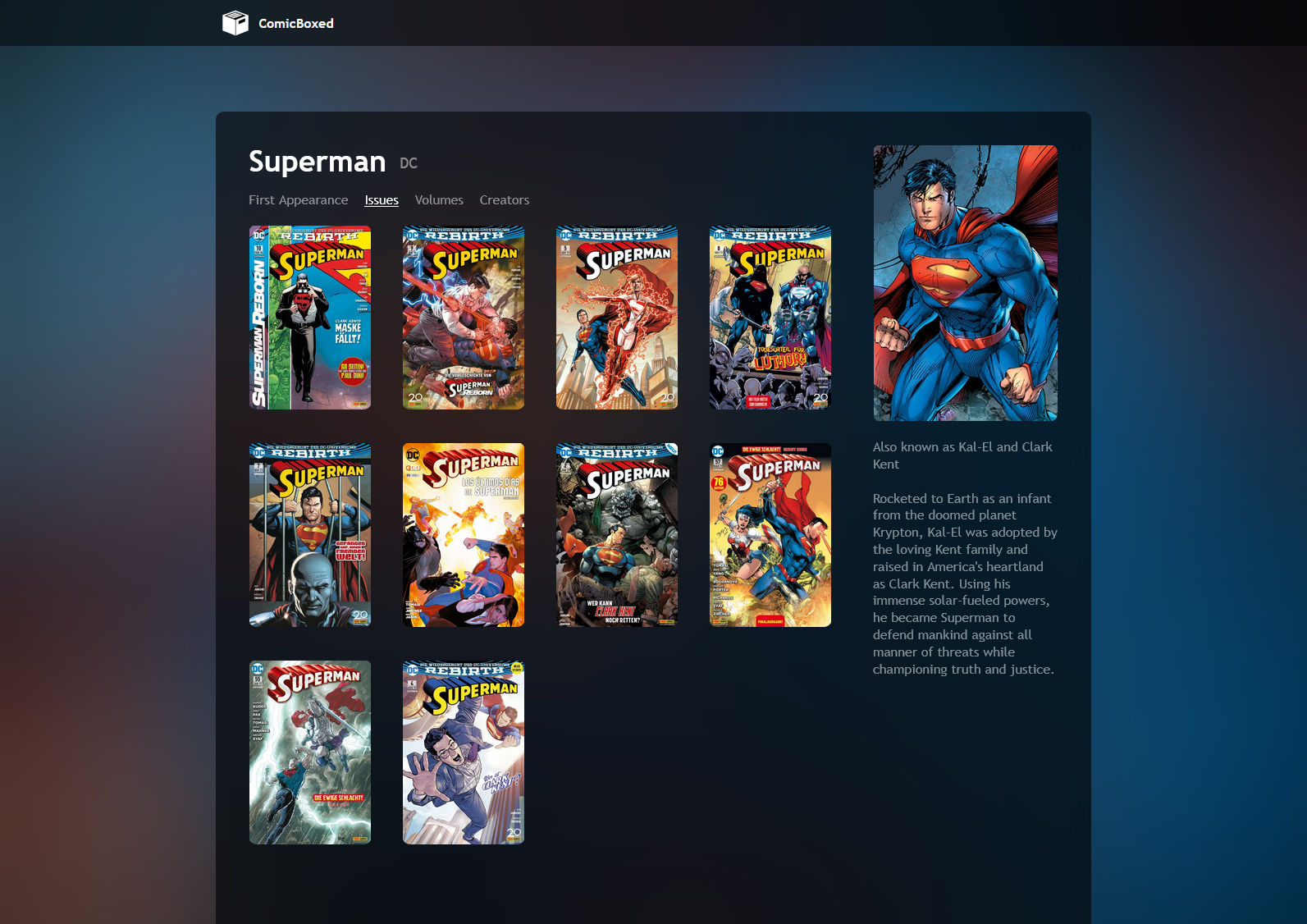 ComicBoxed Showcase