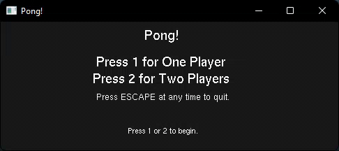 Pong Showcase